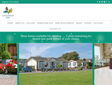Tablet Screenshot of lamaleachparkestates.co.uk